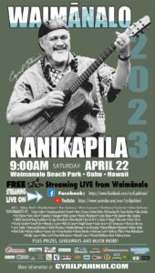 Waimanalo Kanikapila 2023 Poster